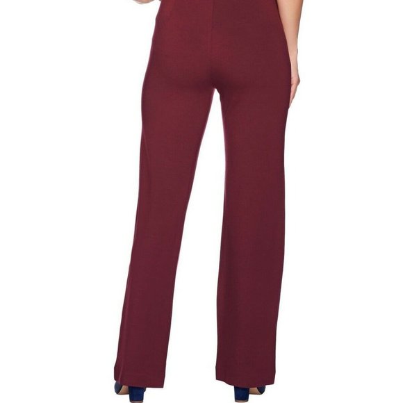 NWT C. WONDER PONTE KNIT PULL ON PANTS JAM 10 - Picture 4 of 13